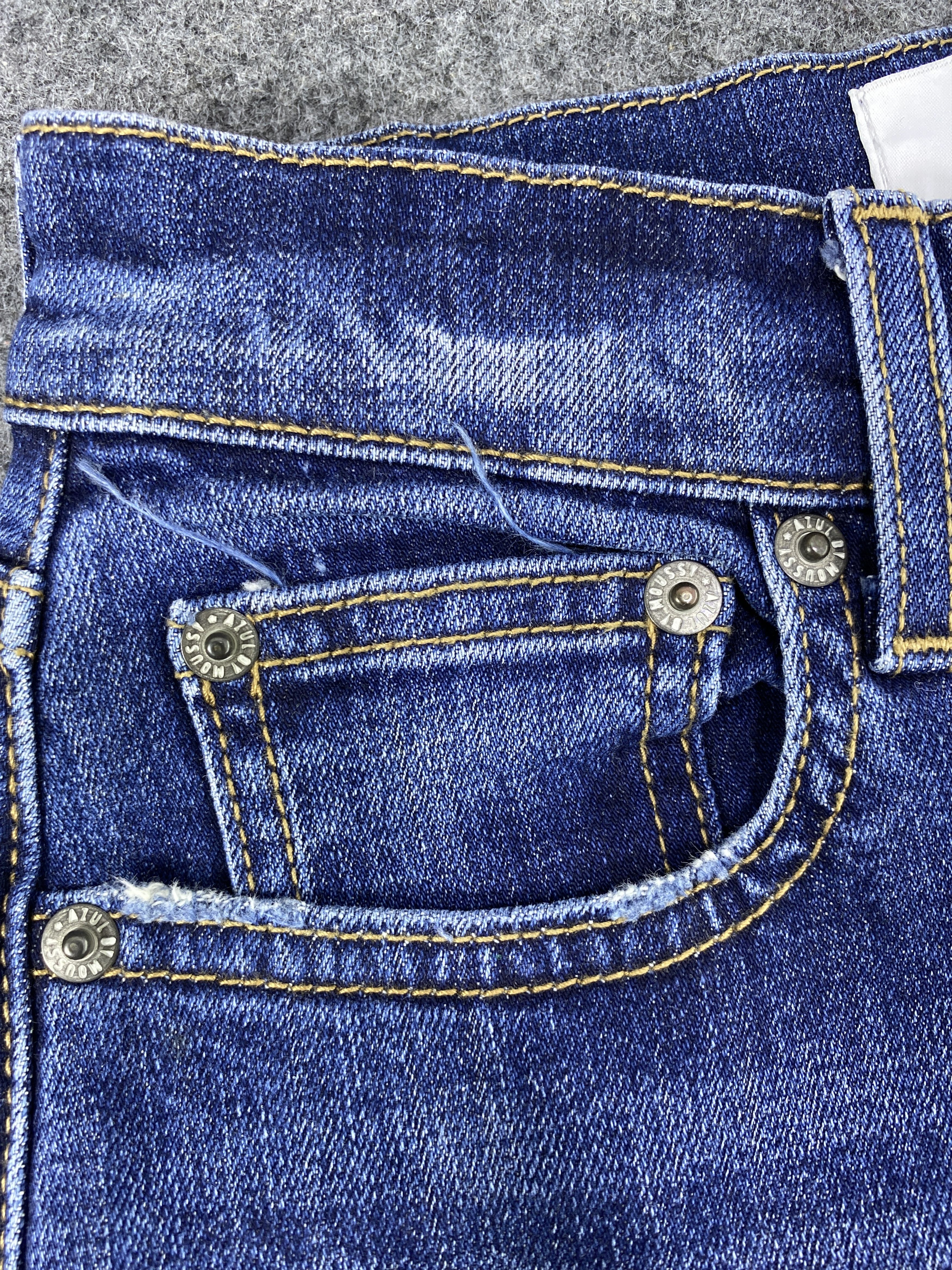 Japanese Brand Japanese Brand Azul by Moussy Blue Wash Flare Jeans - J1139 Size 24" / US 00 / IT 34 - 11 Thumbnail