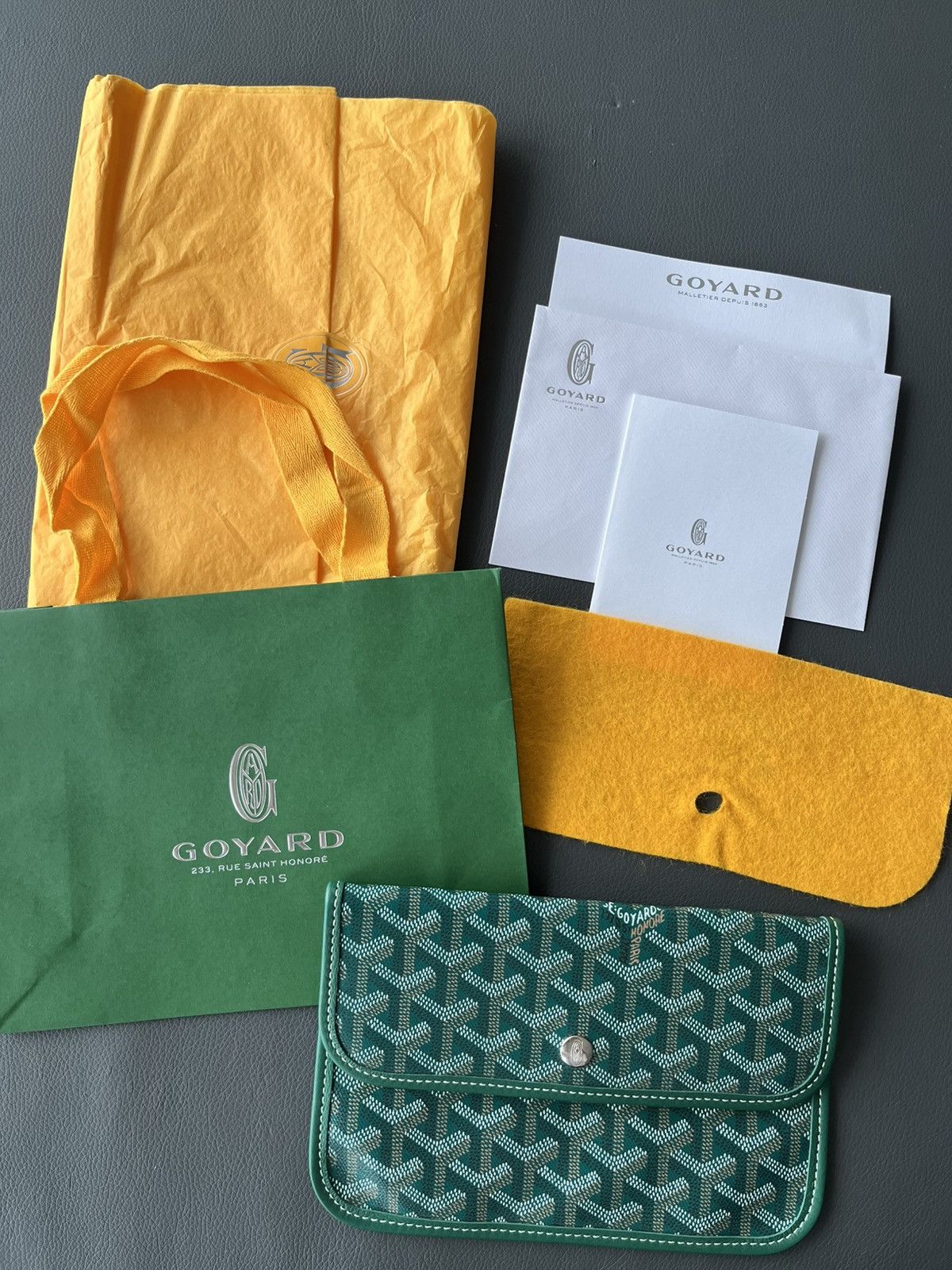 Goyard Goyard Limited Edition XL Clutch Pouch Brand New Super Rare Size ONE SIZE - 4 Thumbnail