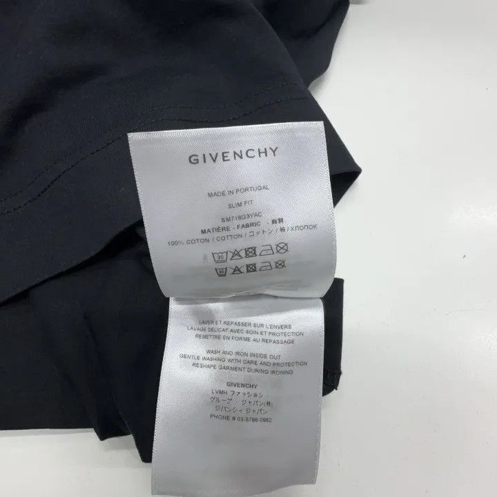 Givenchy Givenchy Givenchy FW22 Logo Print TShirt for Men -2507 Size US XXL / EU 58 / 5 - 4 Thumbnail