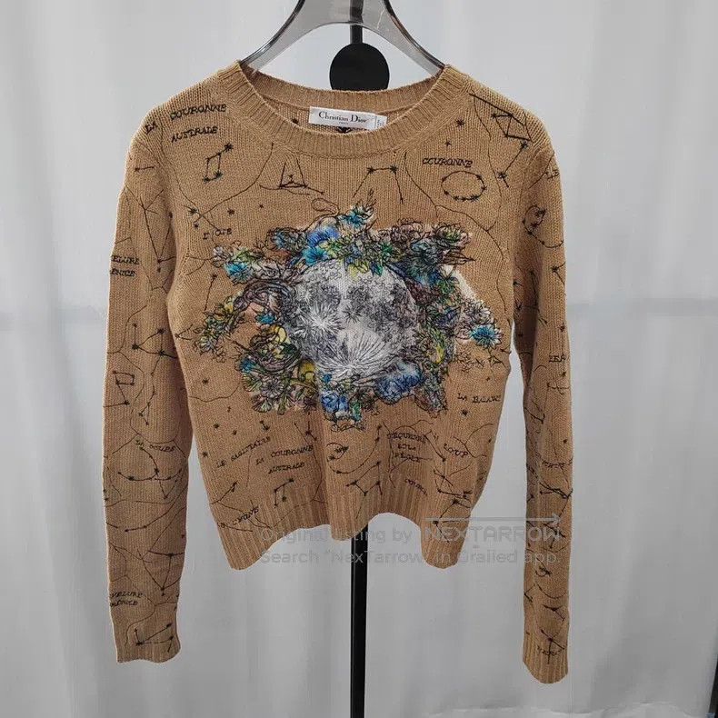 Dior Dior Constellation embroidered cashmere sweater Size XS / US 0-2 / IT 36-38 - 1 Thumbnail