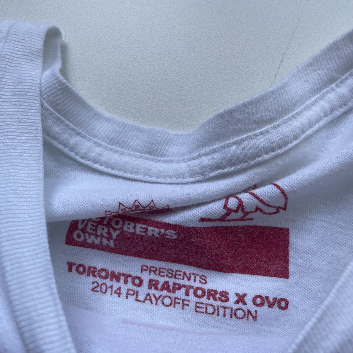 NBA × October's Very Own × Vintage Vintage 2014 OVO Toronto Raptors NBA Graphic T shirt XL Rare Size US XL / EU 56 / 4 - 3 Thumbnail