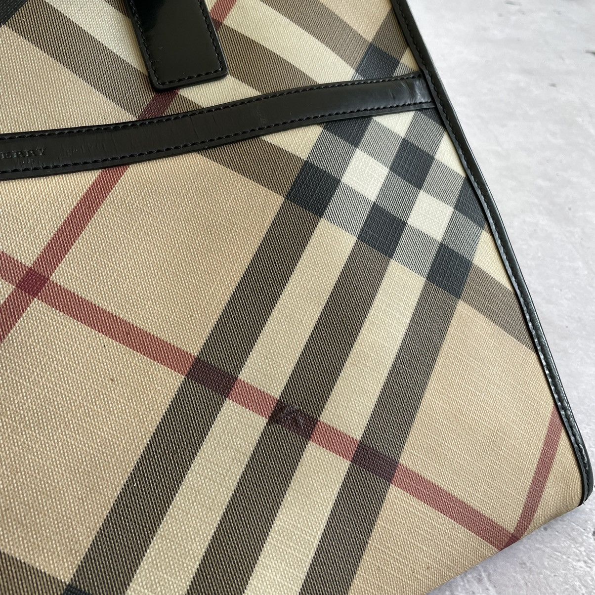 Burberry × Vintage RARE Burberry monogram handle bag y2k Size ONE SIZE - 17 Thumbnail