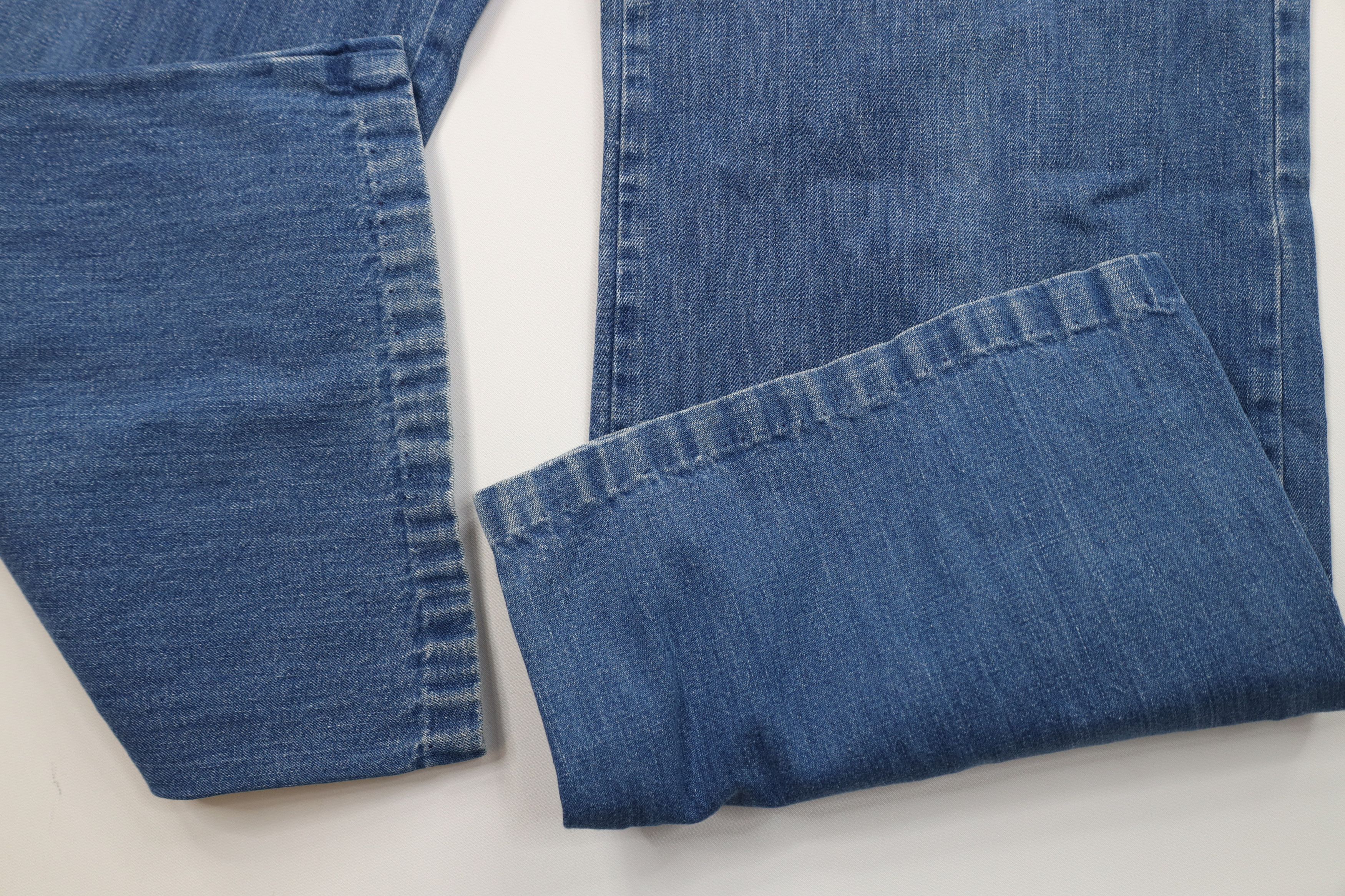 Vintage Vintage 70s Streetwear Flower Bell Bottoms Jeans USA Size 28" / US 6 / IT 42 - 6 Thumbnail