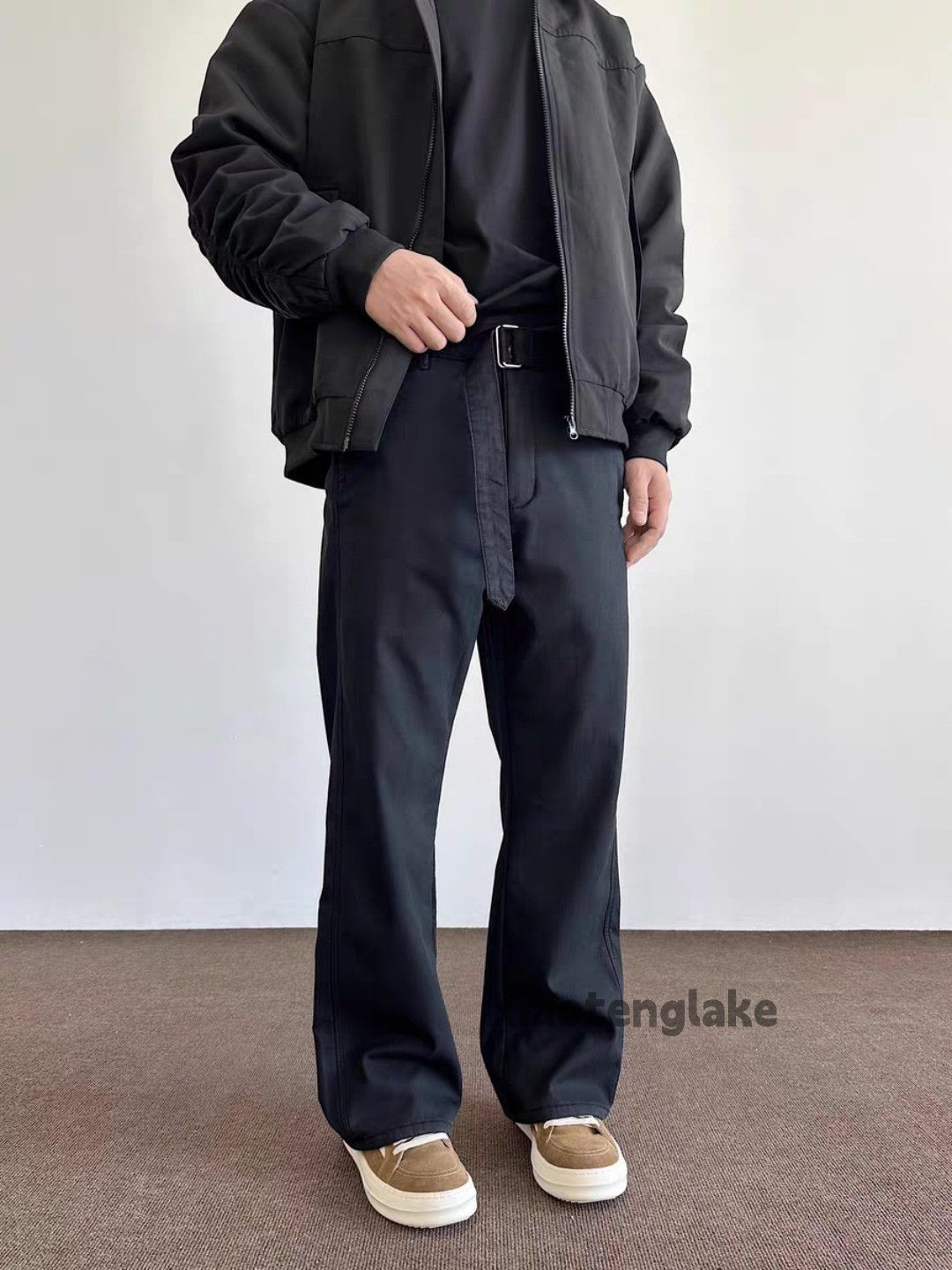 Designer × Japanese Brand × Vintage washed faded cleanfit yuppie punk flared work pants Size US 30 / EU 46 - 3 Thumbnail
