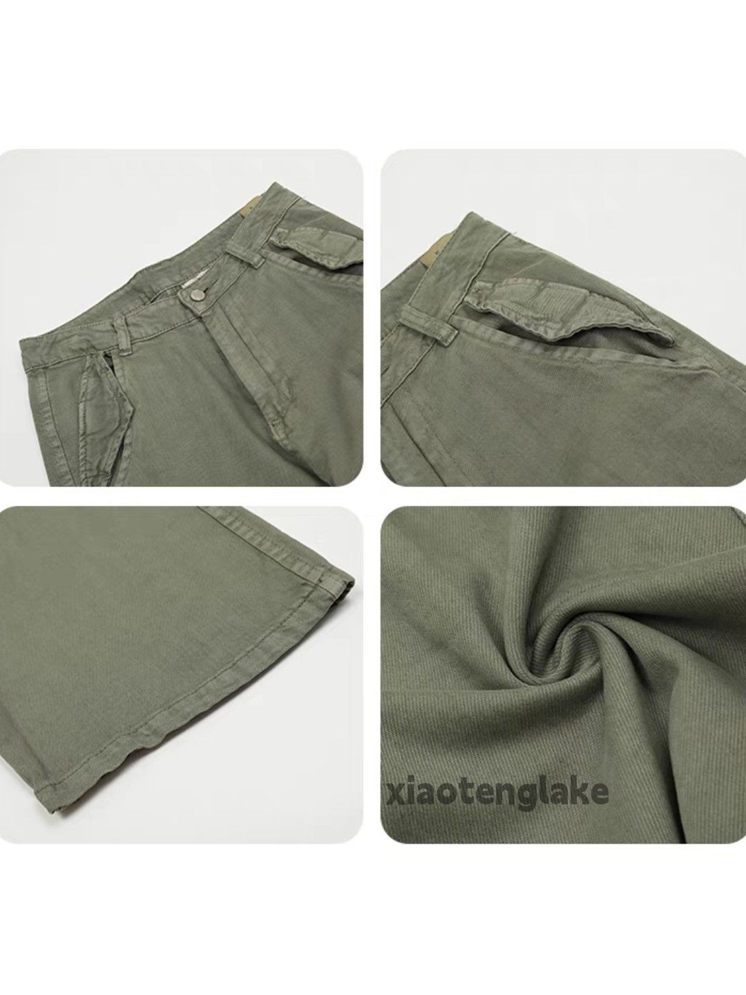 Designer × Vintage washed faded cleanfit yuppie loose baggy cargo pants Size US 32 / EU 48 - 3 Thumbnail