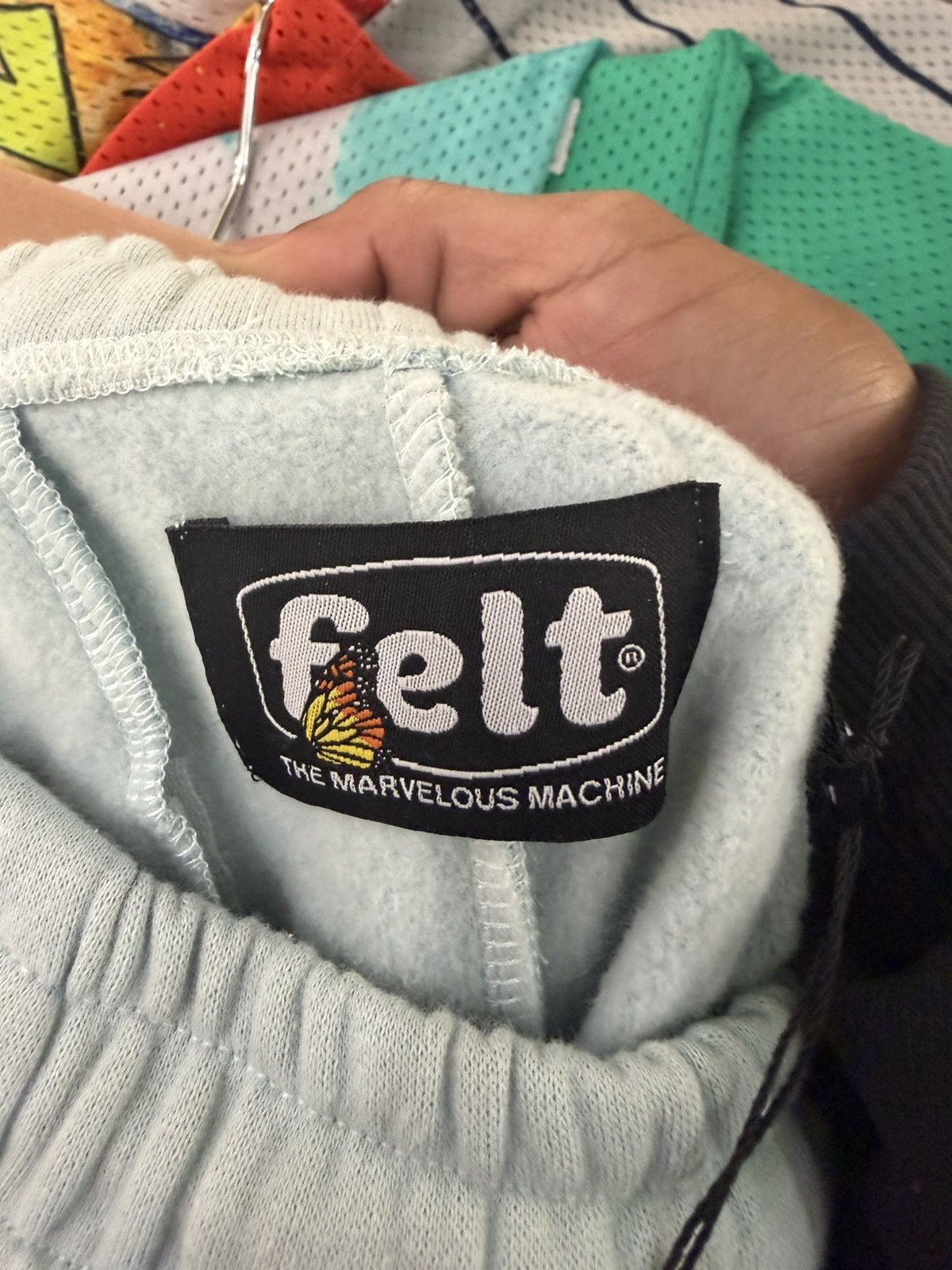 FELT FELT “Norstrand” Ice Blue Cargo Sweatpants Size US 32 / EU 48 - 5 Thumbnail