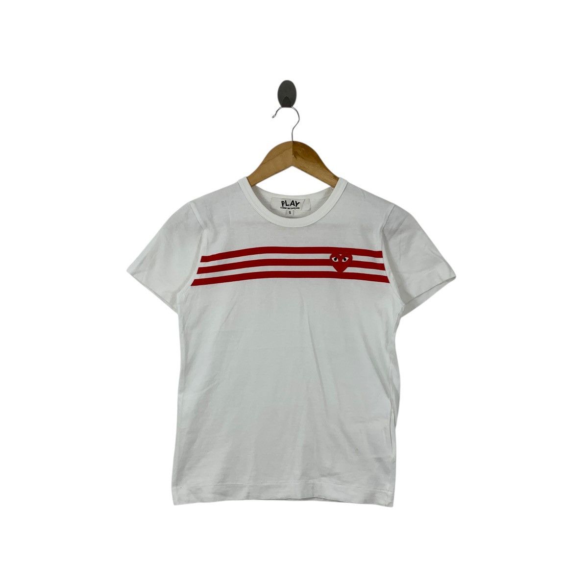 Comme des Garcons Vintage COMME DES GARCONS Play 2005 Collection S/S Tee Shirt Size S / US 4 / IT 40 - 1 Thumbnail