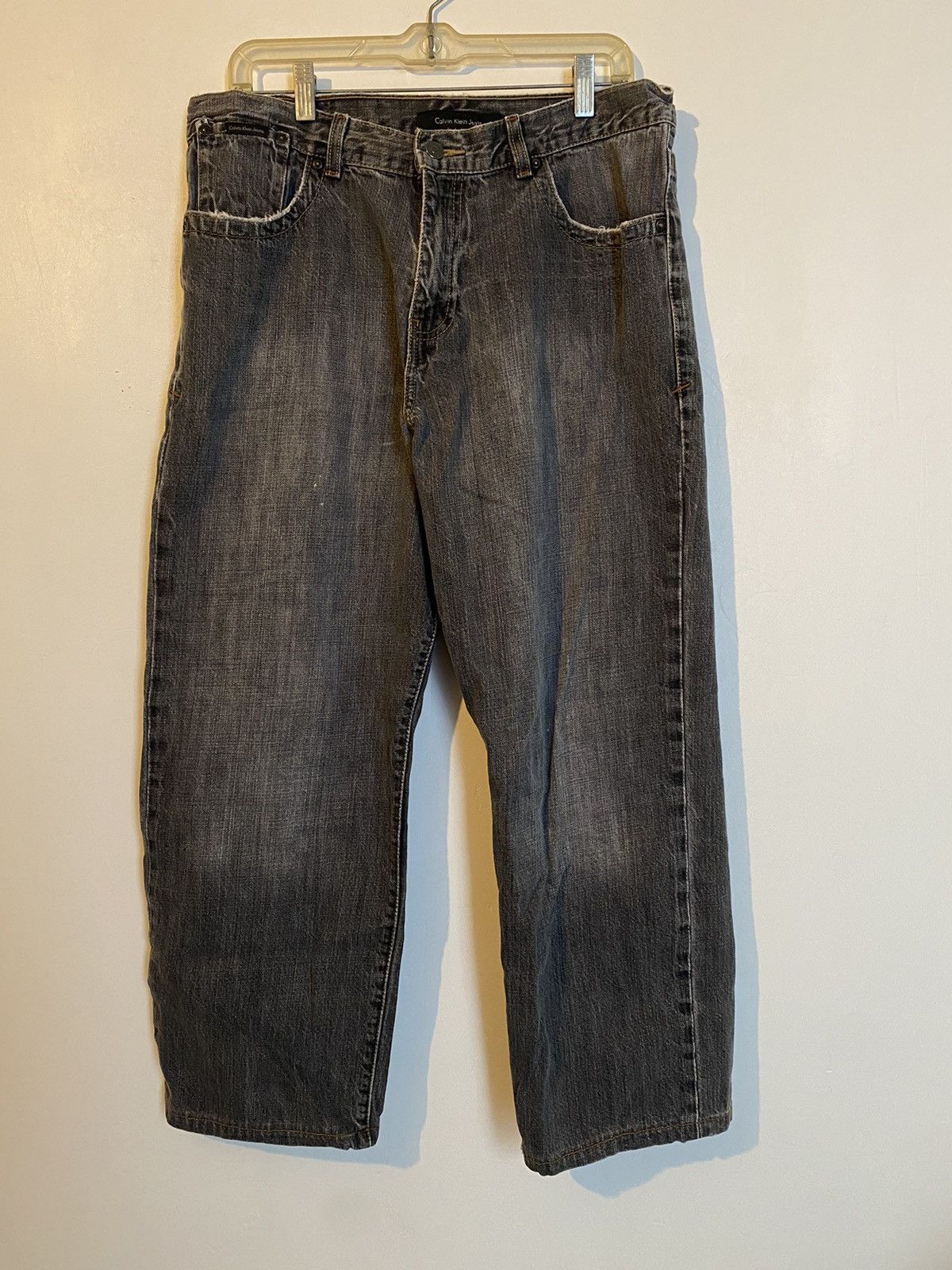 Calvin Klein × Vintage Calvin klein unwashed vintage jeans Size US 30 / EU 46 - 1 Thumbnail