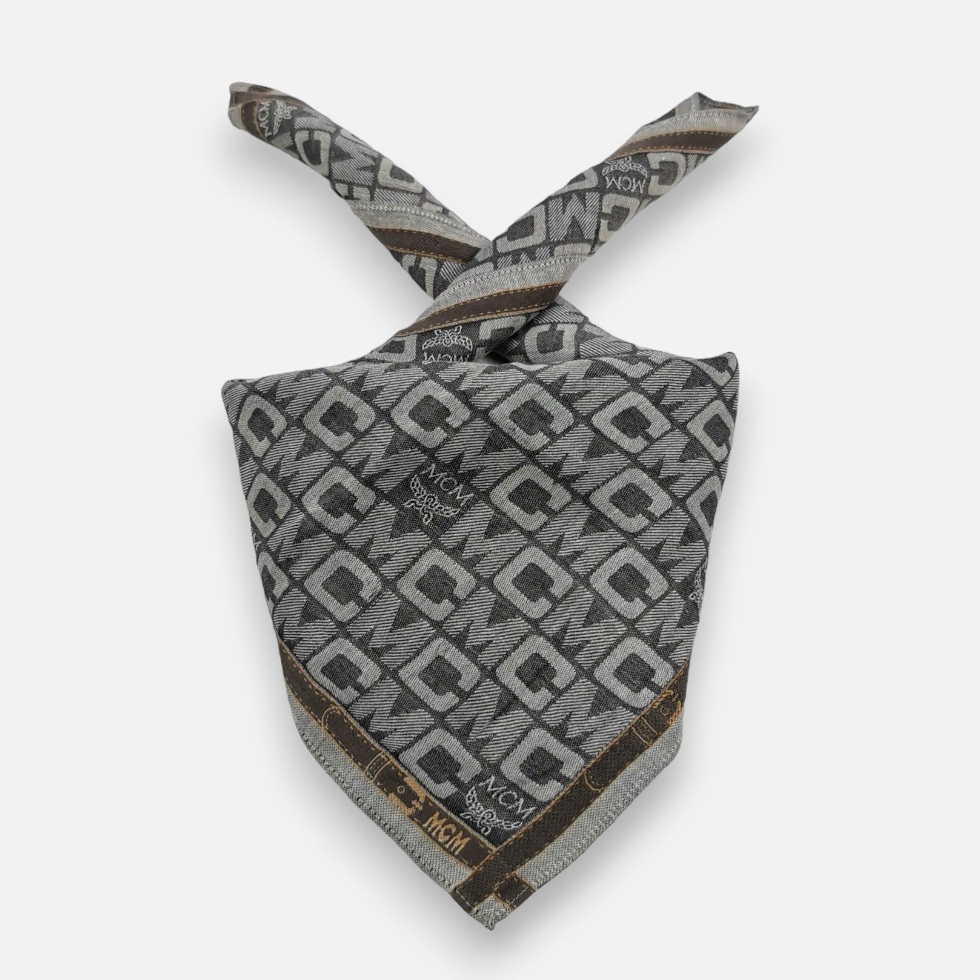 MCM × Vintage Vintage MCM Handkerchief Neckerchief Bandana Size ONE SIZE - 1 Thumbnail