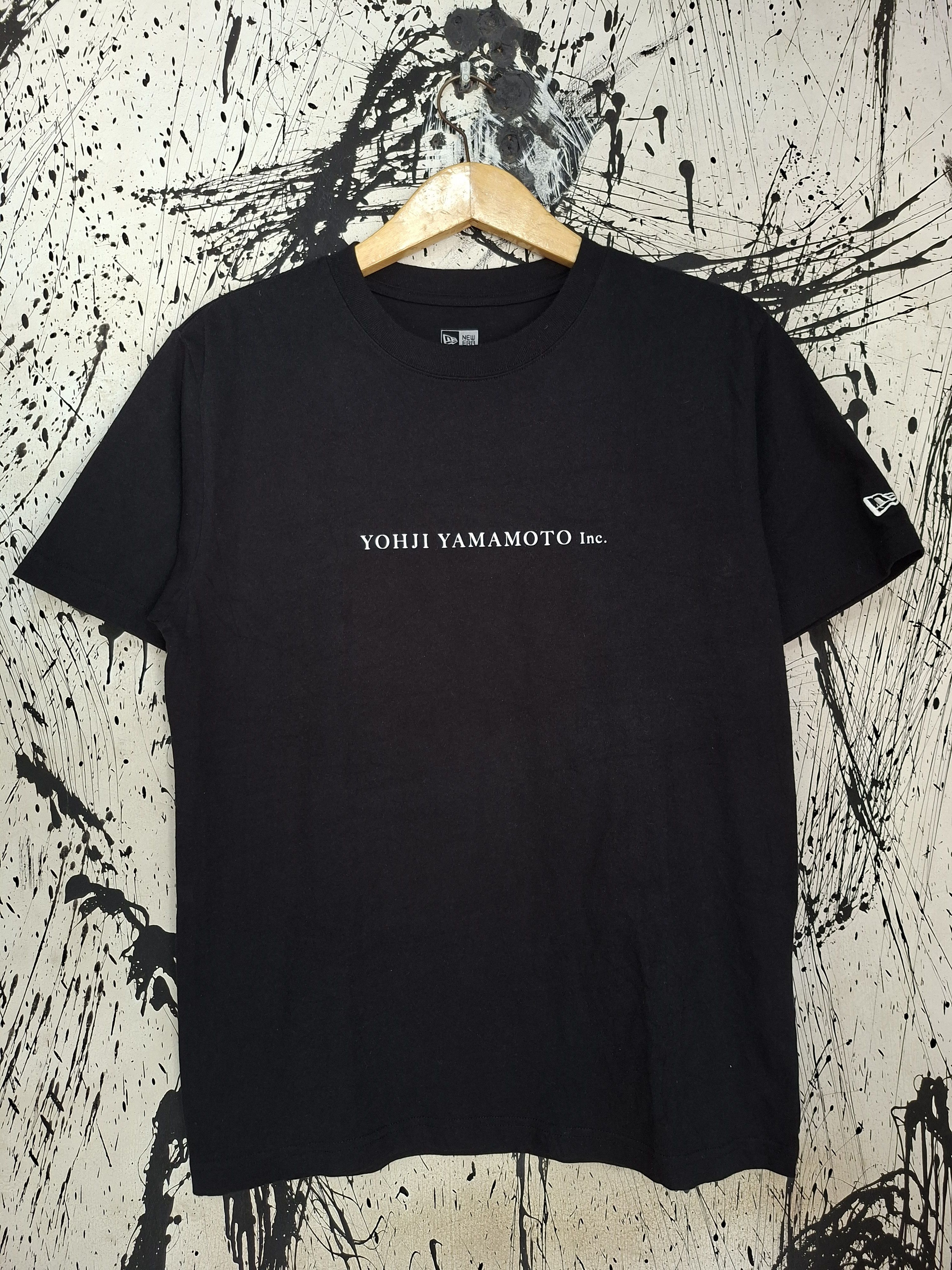 New Era × Yohji Yamamoto YOHJI YAMAMOTO X NEW ERA SS 2020 ANNIVERSARY 100TH T-SHIRT Size US M / EU 48-50 / 2 - 4 Thumbnail