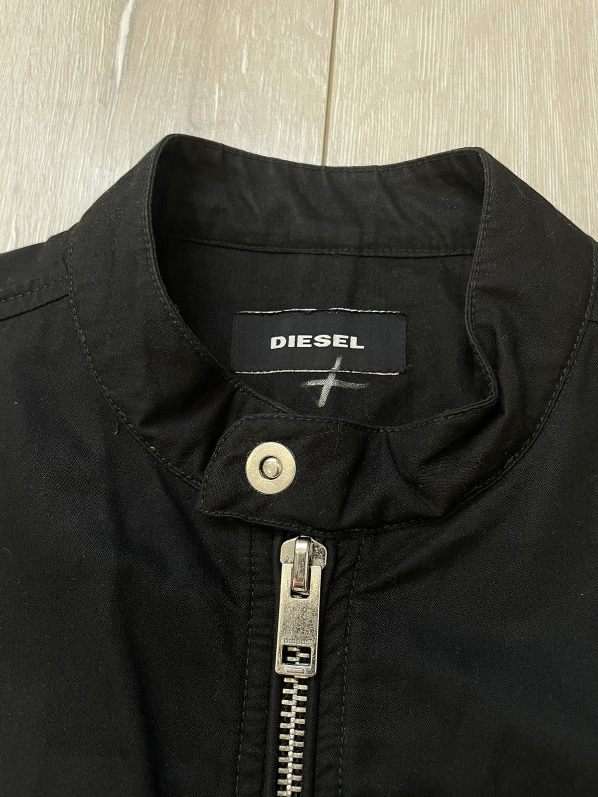 Diesel Rare Vintage Diesel Nylon Moto Biker Jacket Y2K Racing Size US L / EU 52-54 / 3 - 2 Thumbnail