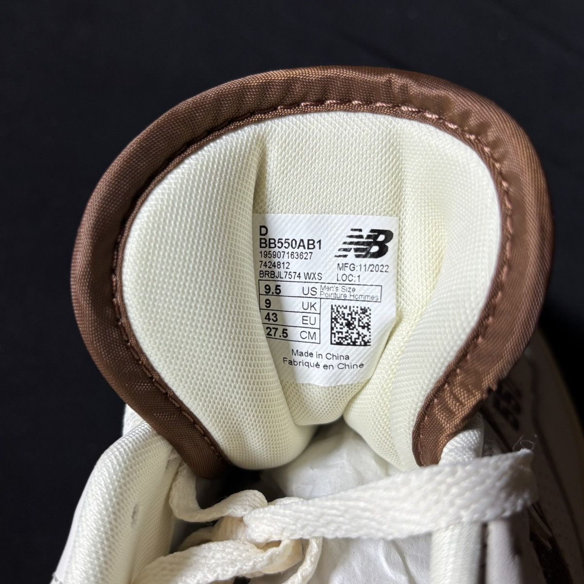 Aime Leon Dore × New Balance NEW BALANCE X AIME LEON DORE 550 BROWN SIZE 9.5 Size US 9.5 / EU 42-43 - 5 Thumbnail