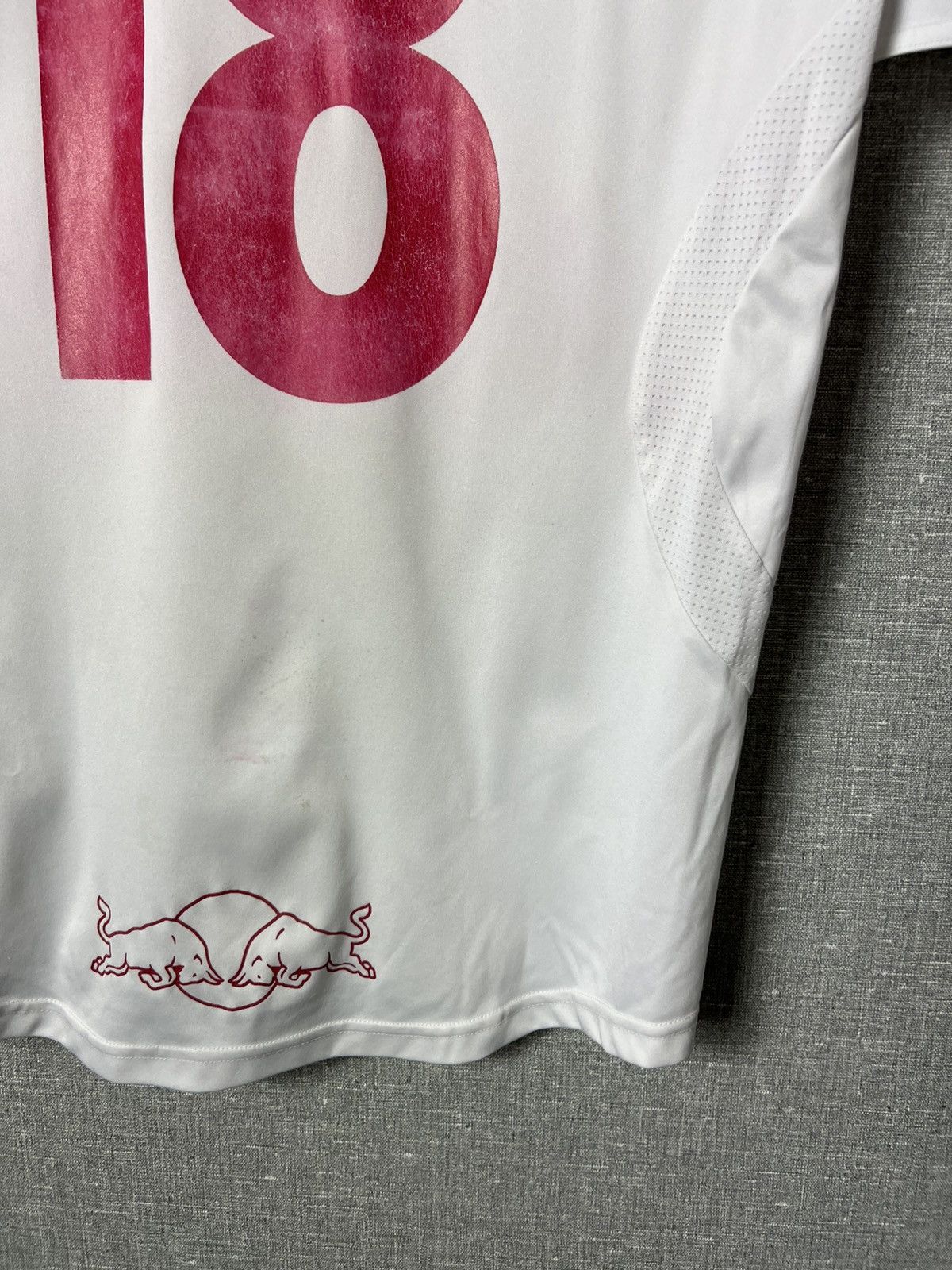 Adidas Adidas Salzburg 2007 / 2008 Home Jersey #18 Remo Meyer Size US S / EU 44-46 / 1 - 21 Thumbnail