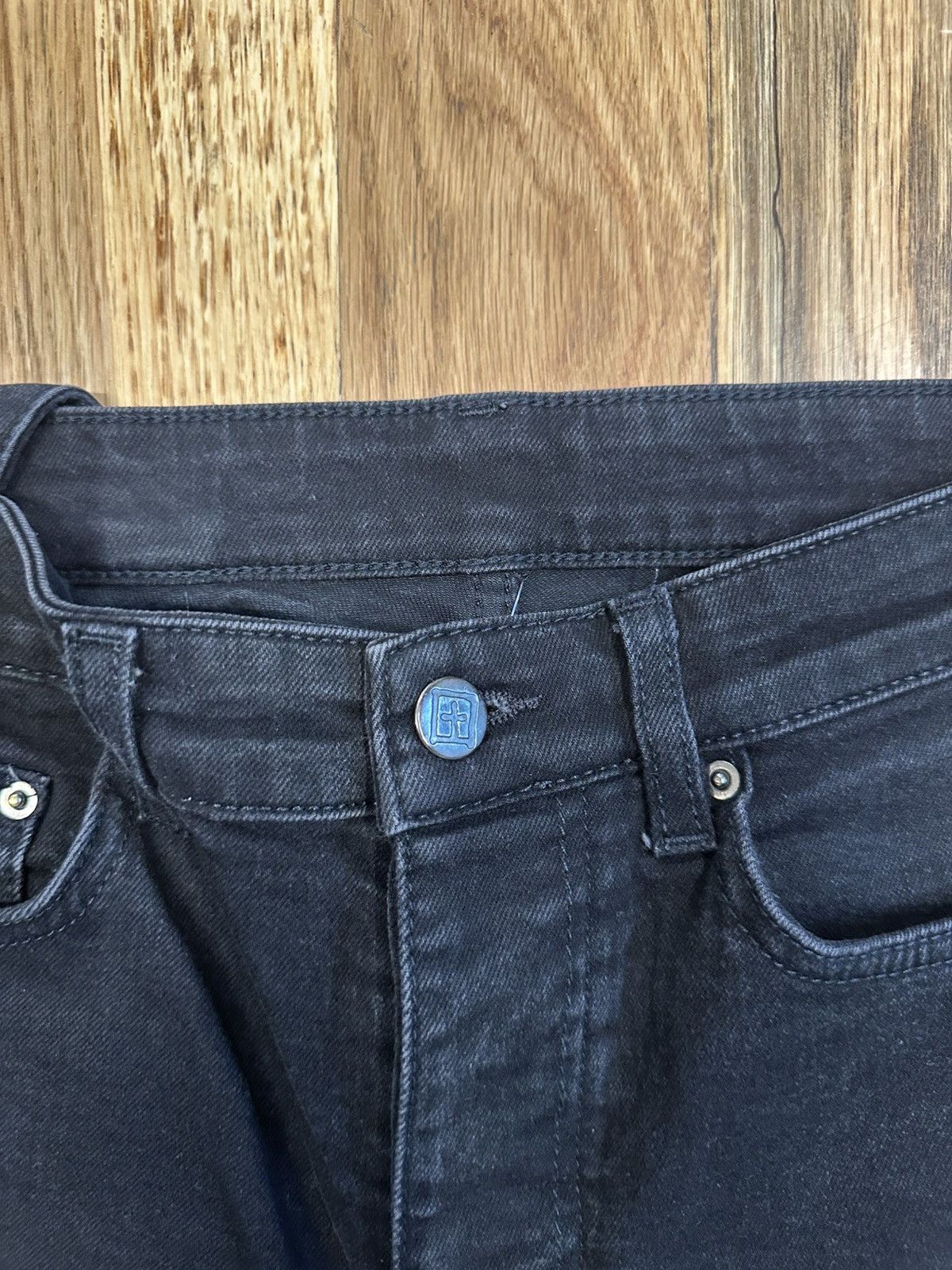 Ksubi Ksubi Plain Black Denim Jeans Size 29 Size US 29 - 3 Thumbnail