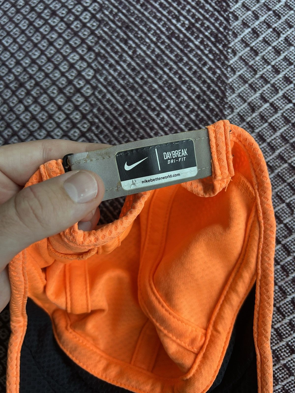 Nike Nike Dri-fit ING Cap Sportswear Orange Running Unisex Sz OS Size ONE SIZE - 7 Thumbnail