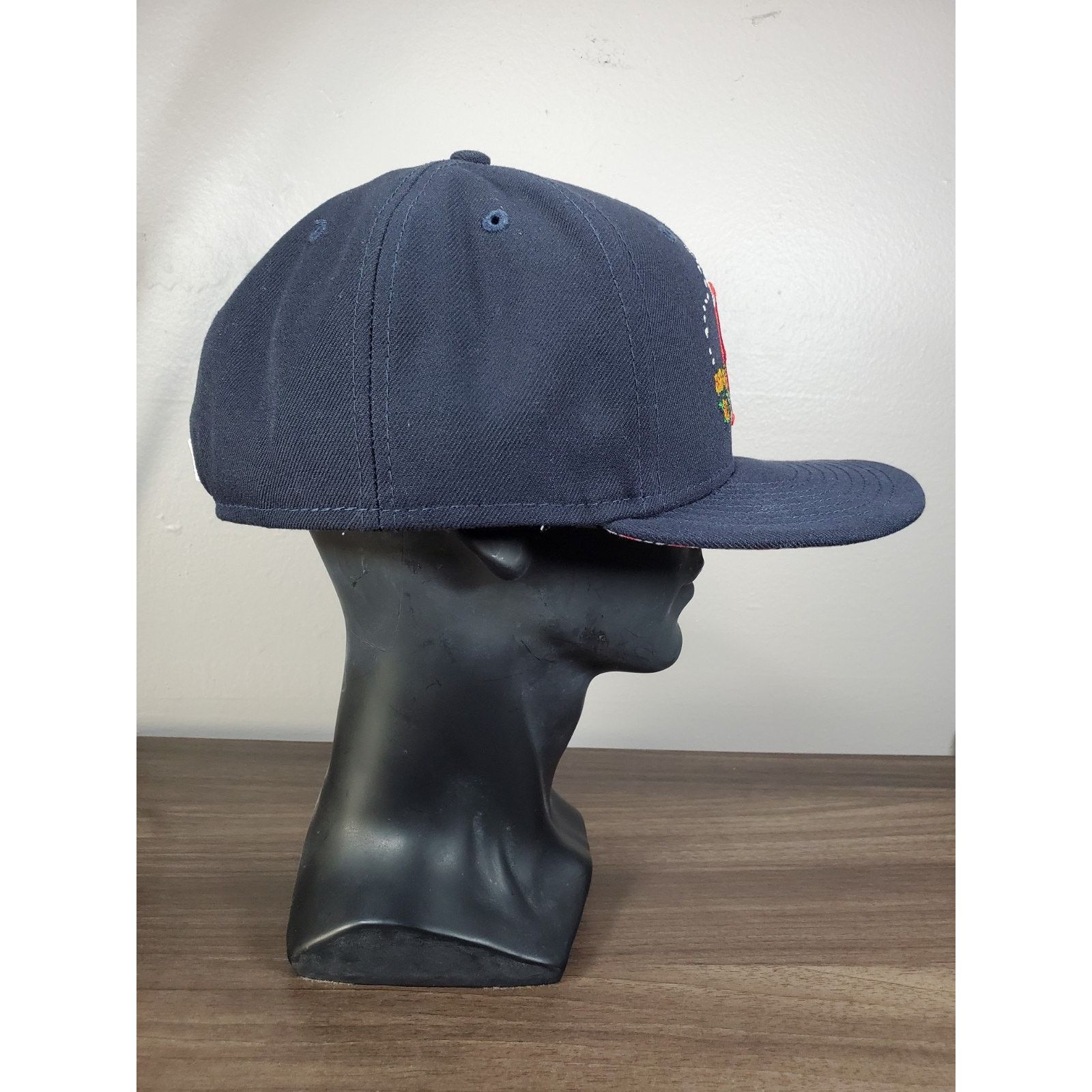 MLB × New Era Boston Red Sox Watercolor Floral Fitted Hat Cap Size 7 5/8 Size 40 - 8 Thumbnail