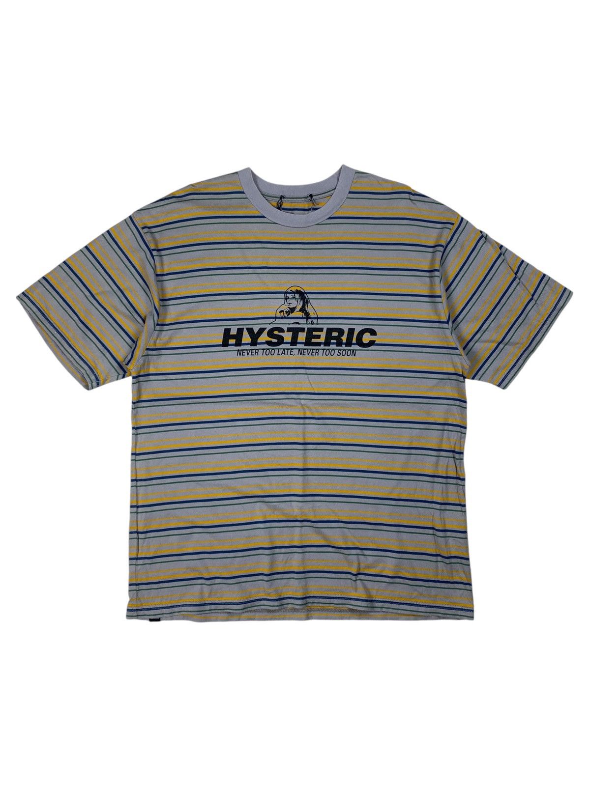 Hysteric Glamour Hysteric Glamour Striped Tee Size US L / EU 52-54 / 3 - 1 Thumbnail