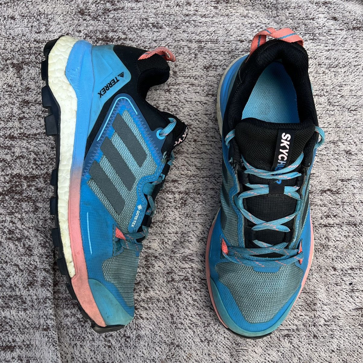 adidas gazelle silver green womens adidas Terrex Skychaser Gore-Tex 2.0 Hiking Shoes - Women's - Core Black / Halo Silver / Halo Blue main image 0