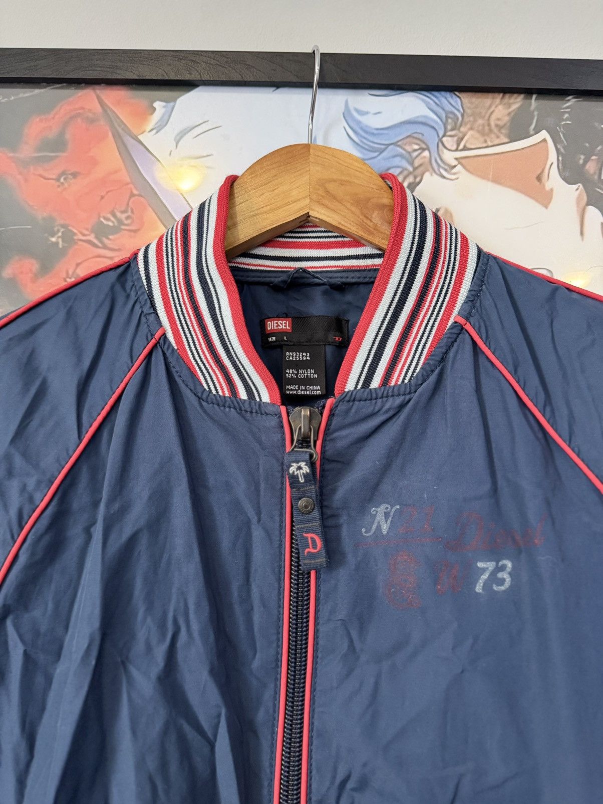 Diesel Vintage Avant Garde Diesel Jacket Moto Y2K Size US L / EU 52-54 / 3 - 2 Thumbnail