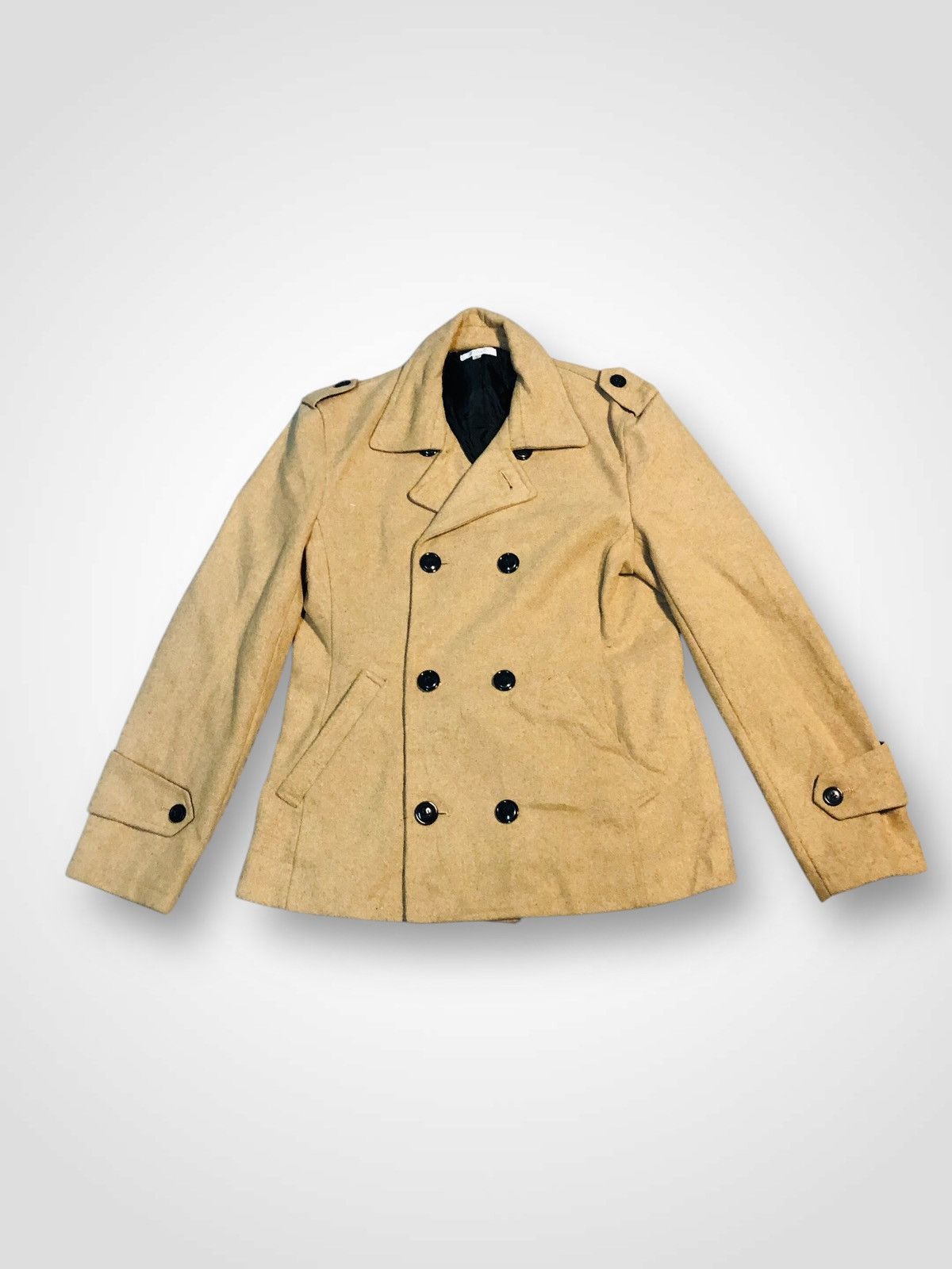 Japanese Brand Imp Double Brested Jacket Buttoned (24) Size US L / EU 52-54 / 3 - 1 Thumbnail