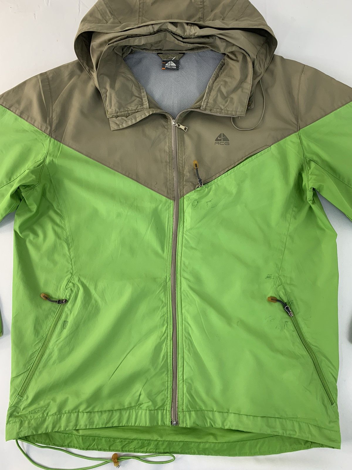 Nike ACG Hype Nike Acg Quilted Hooded Jacket Full Zip Design Size US L / EU 52-54 / 3 - 2 Thumbnail