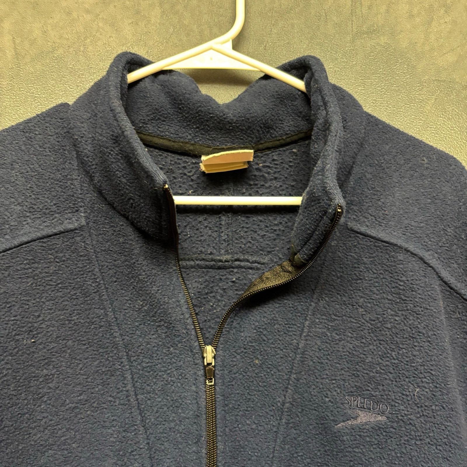 Speedo Vintage Speedo Fleece Jacket Sweatshirt Jumper 1/4 Zipper Size US XL / EU 56 / 4 - 4 Thumbnail
