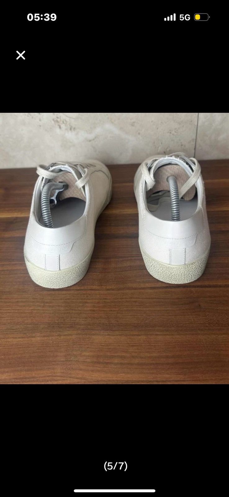 Saint Laurent Paris saint laurent distressed shoes(ny) Size US 9.5 / EU 42-43 - 7 Thumbnail