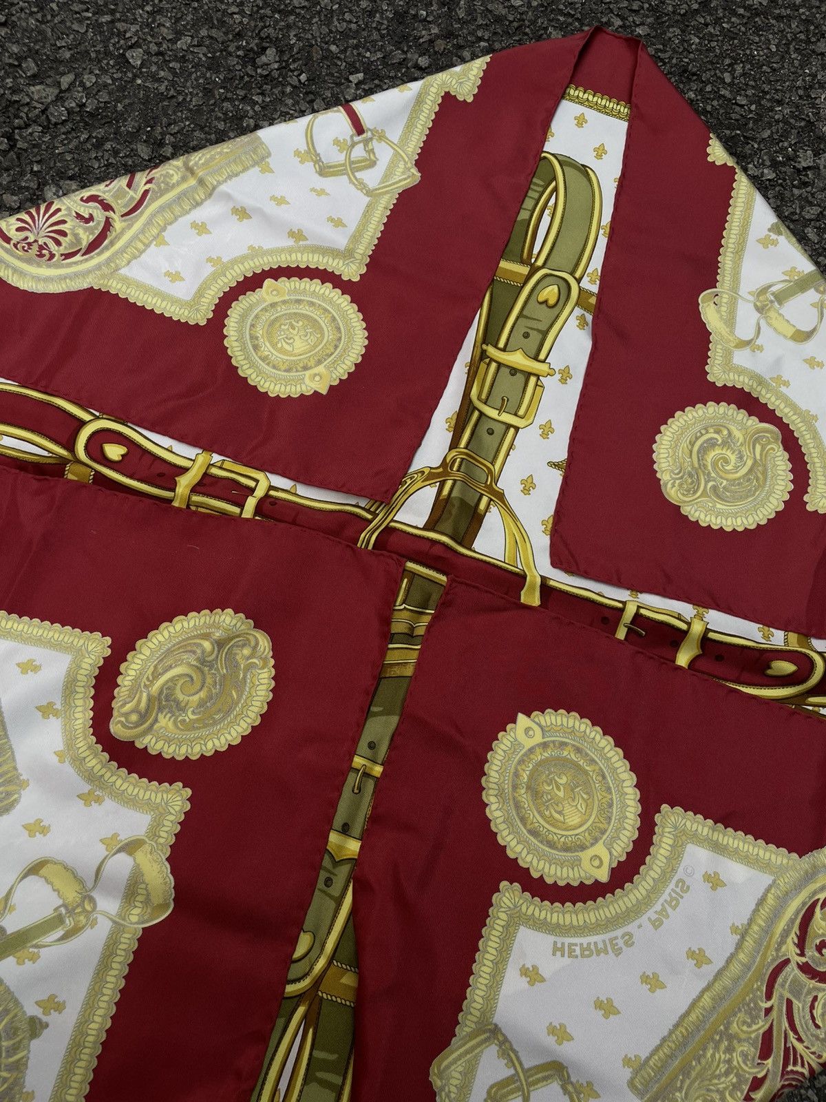 Hermes Hermès "Selles à Housse" | Silk Scarf Size ONE SIZE - 7 Thumbnail