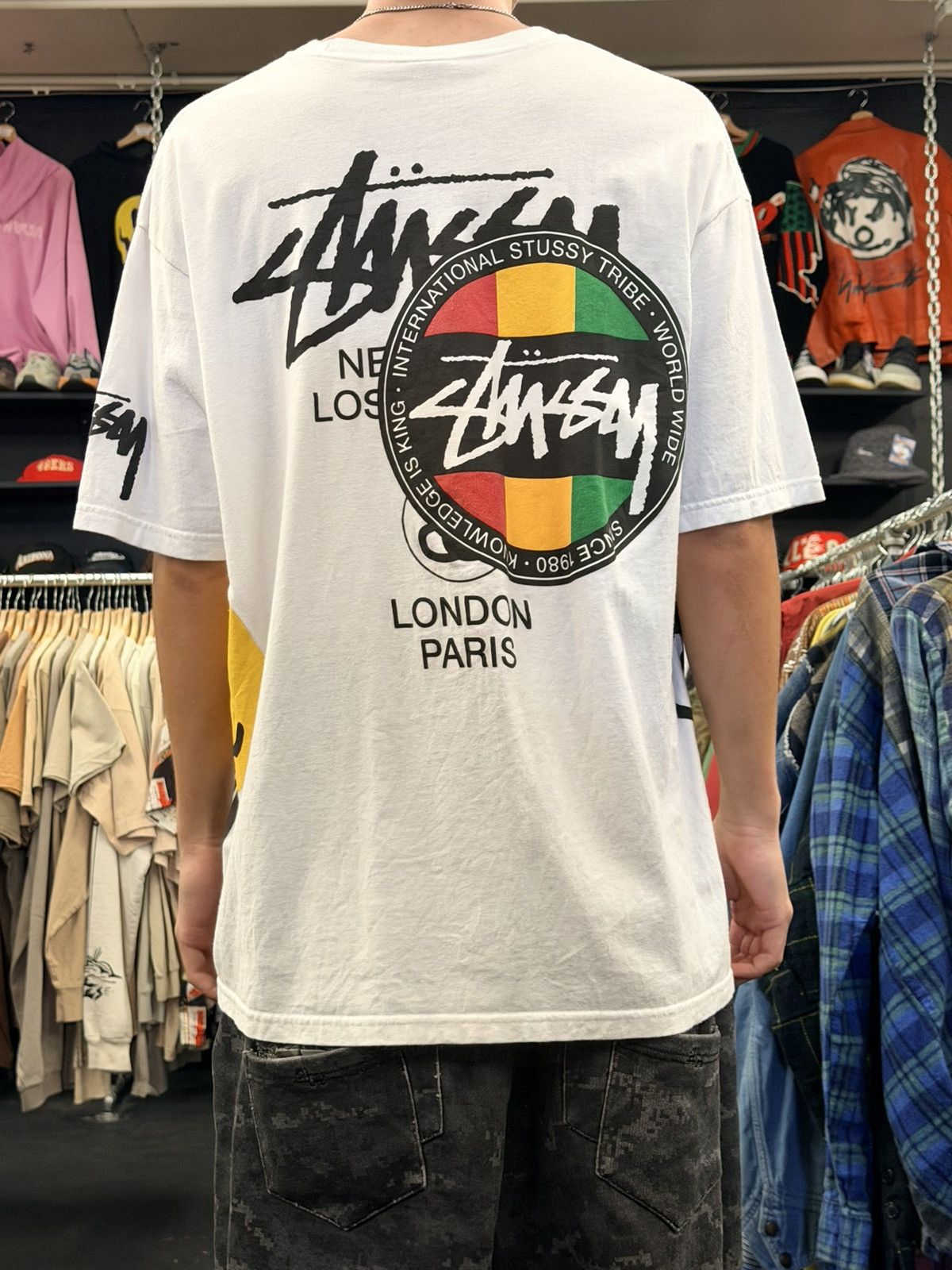 Stussy Stussy Logo T-Shirt Size US XL / EU 56 / 4 - 2 Thumbnail