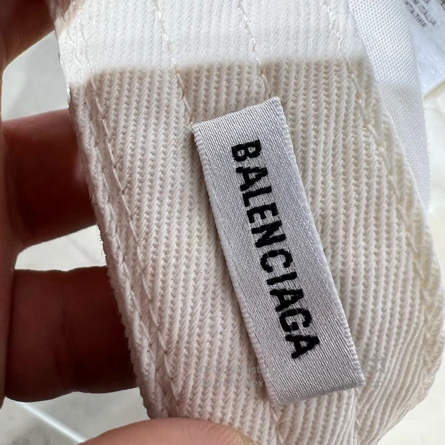 Balenciaga Balenciaga sizeL Turtleneck cap White Size ONE SIZE - 7 Thumbnail