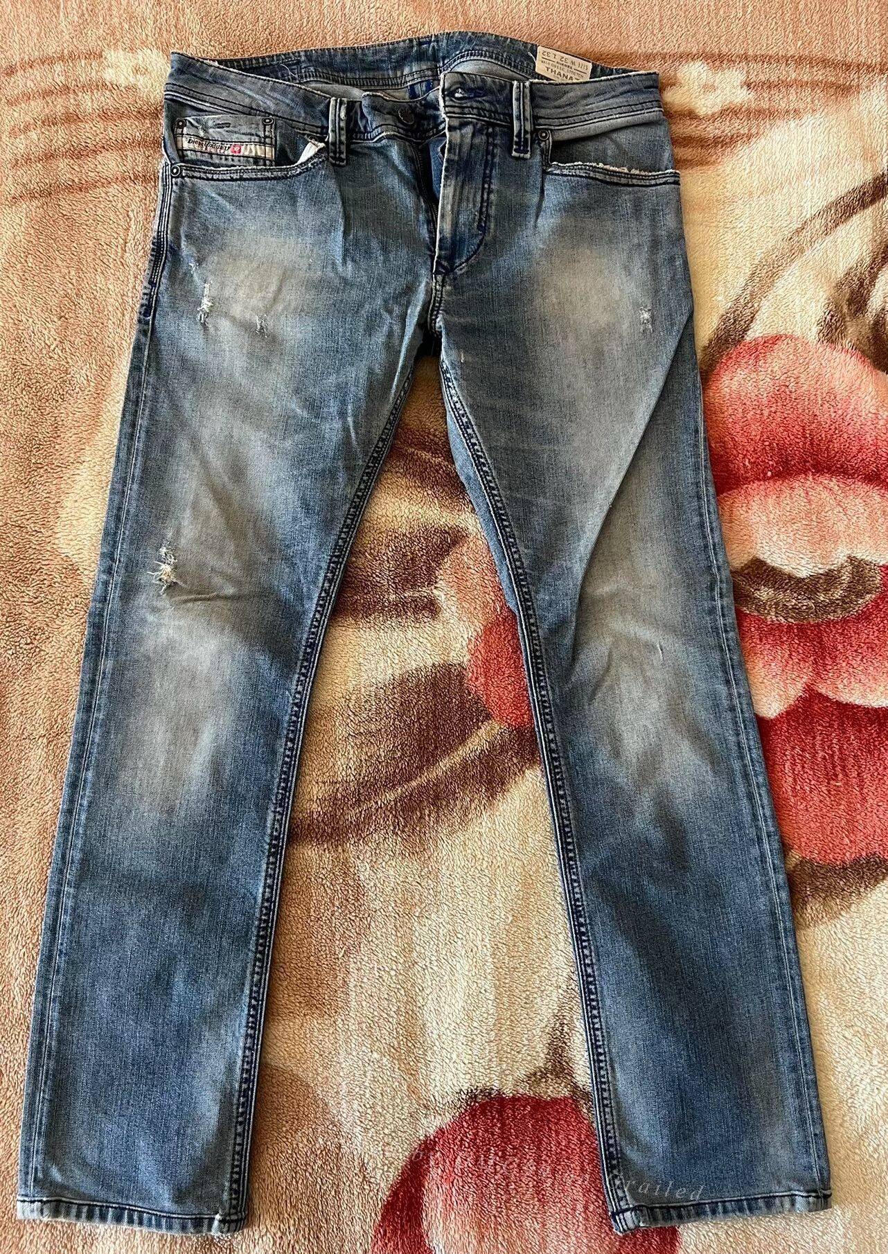 Diesel Diesel Thanaz Men's Slim Jeans Size US 32 / EU 48 - 1 Thumbnail