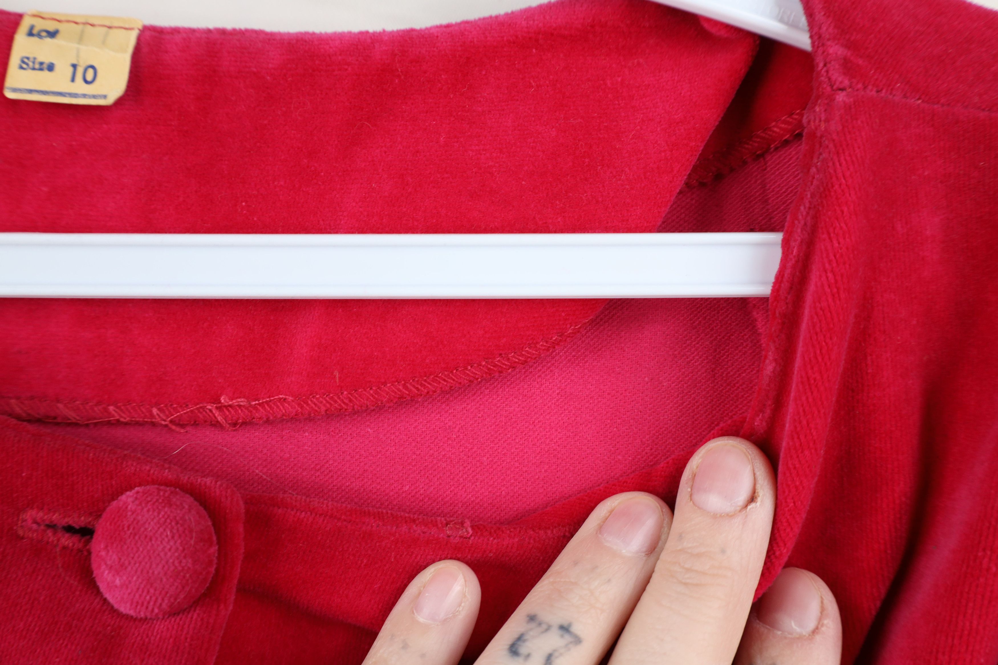 Vintage Vintage 50s Rockabilly Cropped Blazer Suit Jacket Pink USA Size L / US 10 / IT 46 - 10 Thumbnail