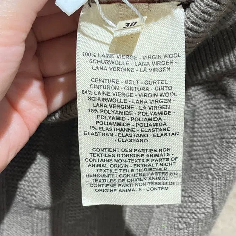 Hermes Hermes Café Gray Wool Drawstring Trousers Size 25" / US 0 / IT 36 - 5 Thumbnail