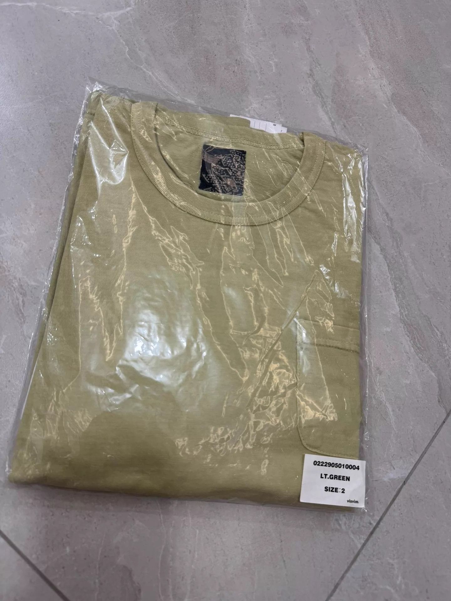 Visvim VISVIM 22 ICT JUMBO TEE L/S DMGM LT.Green Size 2 Size US M / EU 48-50 / 2 - 5 Thumbnail