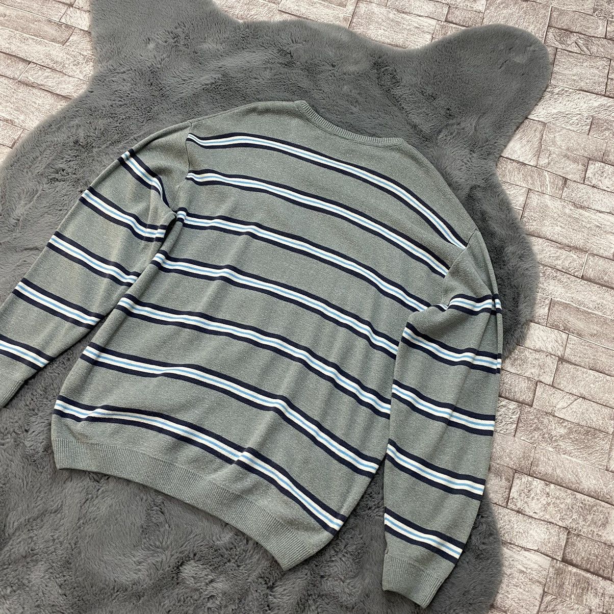 Lacoste × Vintage SWEATER LACOSTE STRIPPED RARE VINTAGE L-Xl Size US XL / EU 56 / 4 - 13 Thumbnail