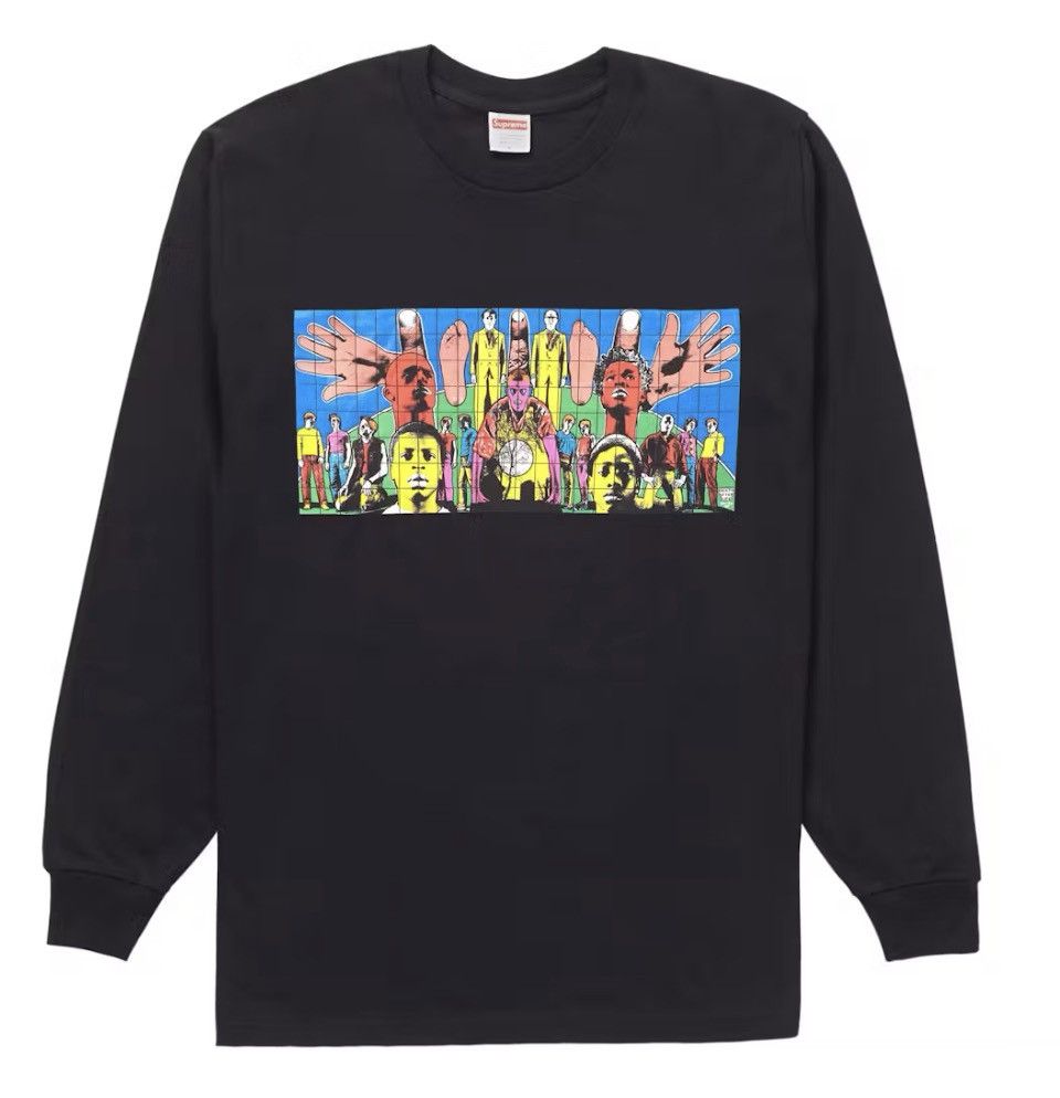 Supreme gilbert & george death after life tee large Size US L / EU 52-54 / 3 - 1 Thumbnail
