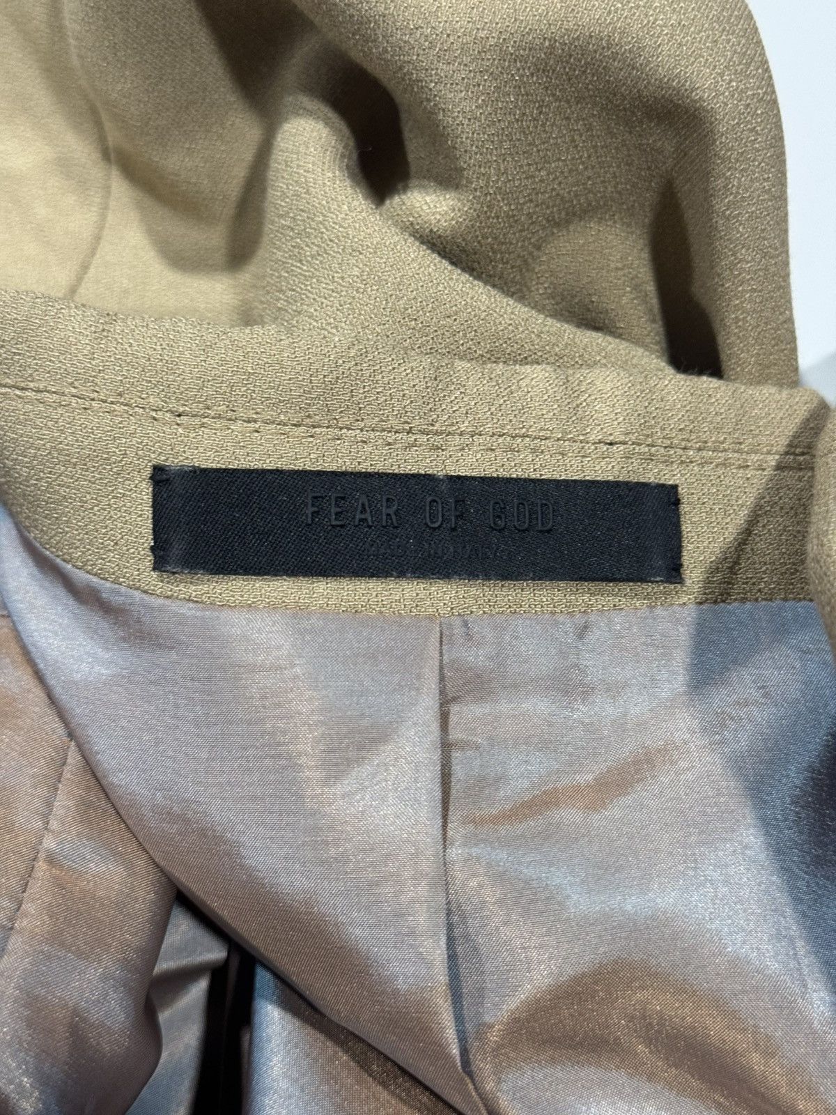 Fear of God Fear of God 7th Collection California Double Breasted Blazer Size 52R - 14 Thumbnail