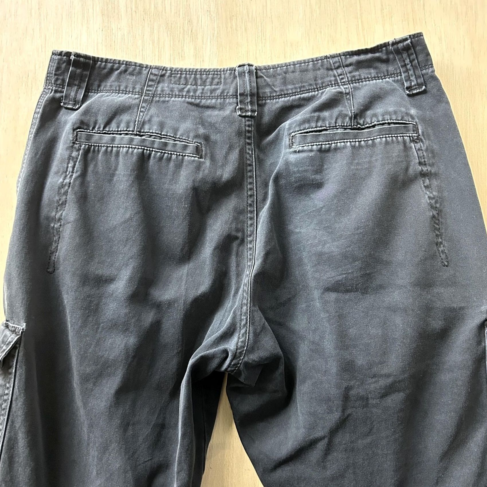 Wrangler VINTAGE? Wrangler Cargo Pants Mens 34x36 Black Relaxed Fit Straight Leg Workwear Pants Size US 34 / EU 50 - 3 Thumbnail