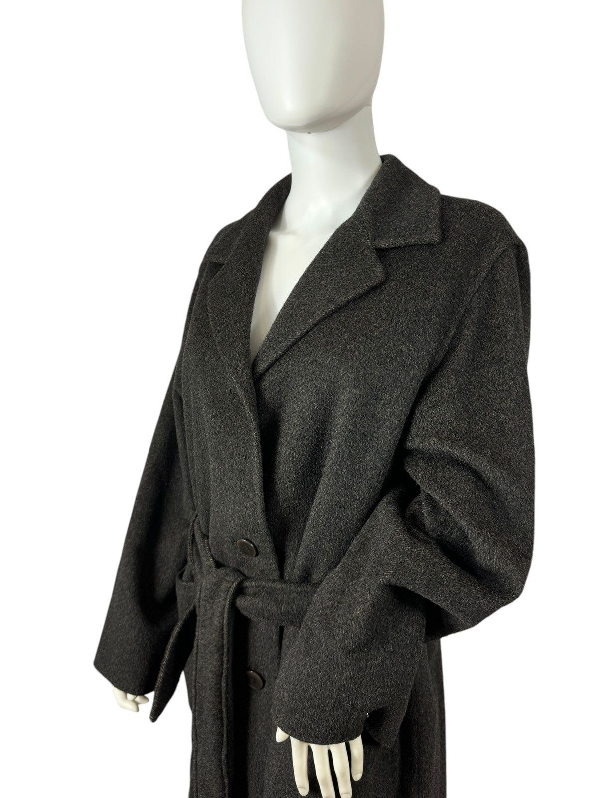 Max Mara Long Coat Max Mara alpaga brown size 42 fr Women Size M / US 6-8 / IT 42-44 - 3 Thumbnail