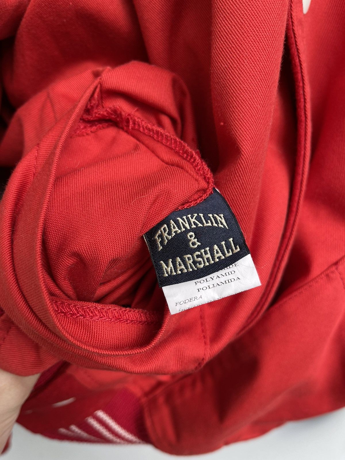 Franklin & Marshall Franklin & Marshall Reversible Varsity Leather Jacket Size US XL / EU 56 / 4 - 17 Thumbnail