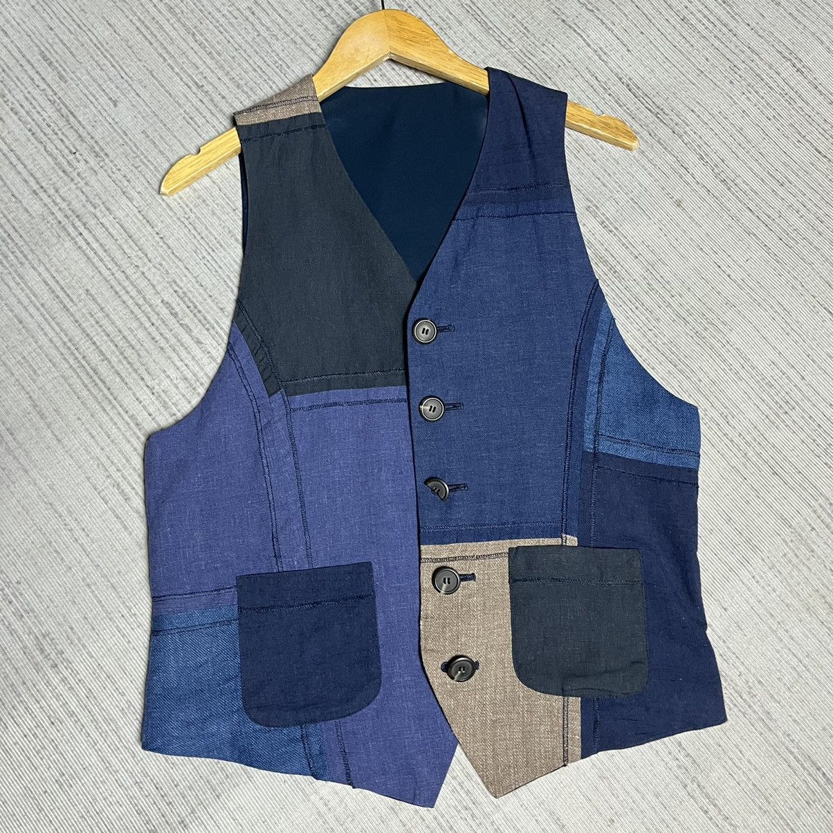 Dolce & Gabbana a52 Vintage Dolce&Gabbana patchwork vest Size US S / EU 44-46 / 1 - 3 Thumbnail