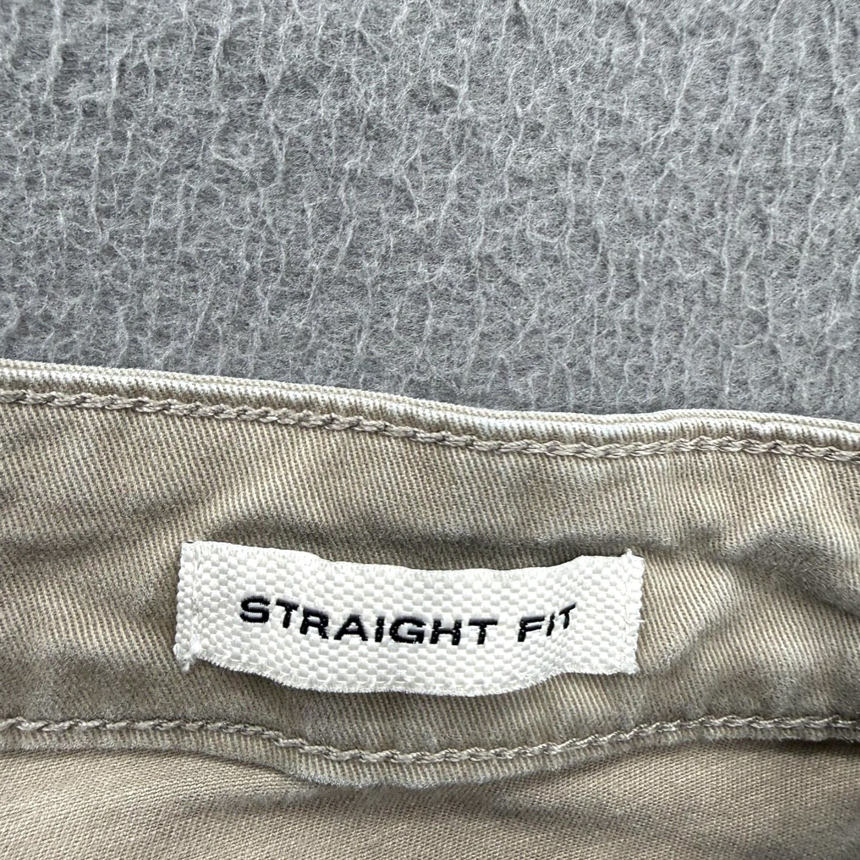 Flint And Tinder Flint and Tinder Pants Mens 33x34 Beige Straight Chino Stretch 5-Pocket Casual Adult Regular Fit Size US 33 - 5 Thumbnail