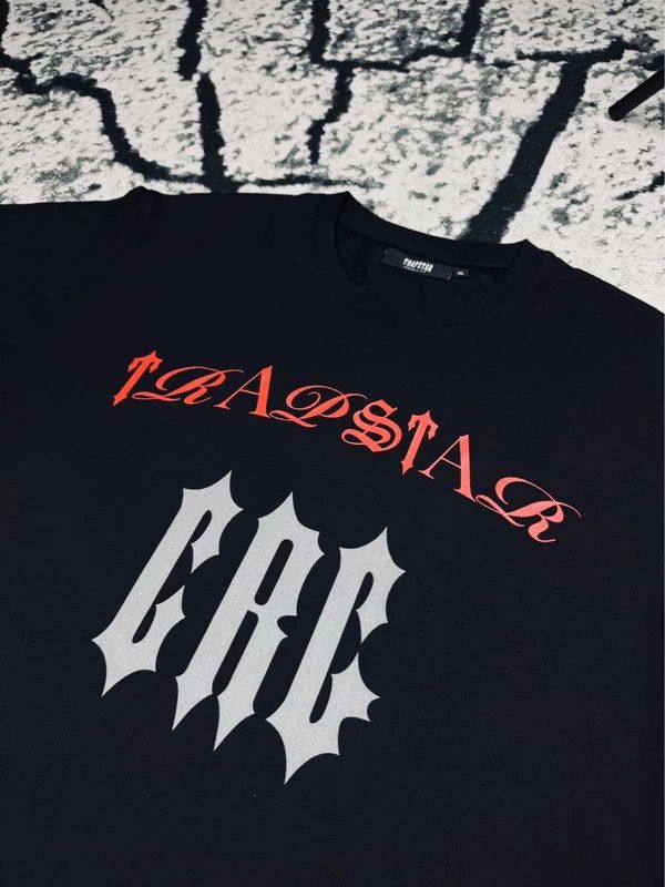 Other Trapstar x Central Cee T-shirt black logo XL original Size US XL / EU 56 / 4 - 3 Thumbnail