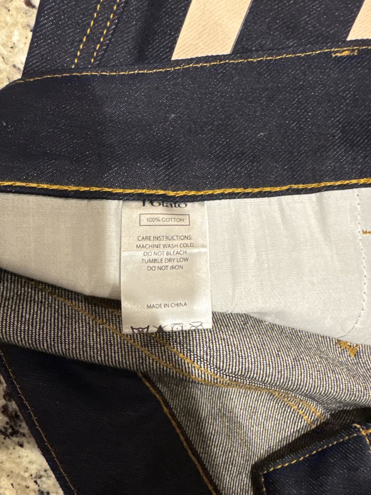 Imran Potato Raw denim jorts Size US 38 / EU 54 - 5 Thumbnail