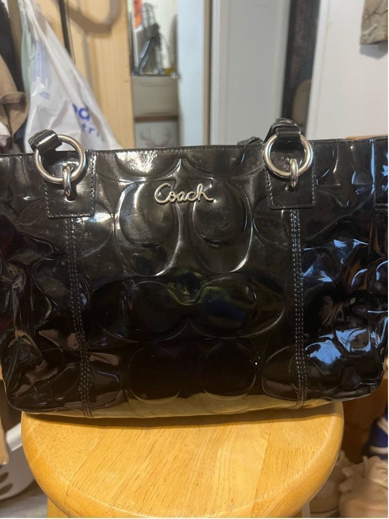 Coach Women's Coach Black Tote Bag Size ONE SIZE - 1 Thumbnail