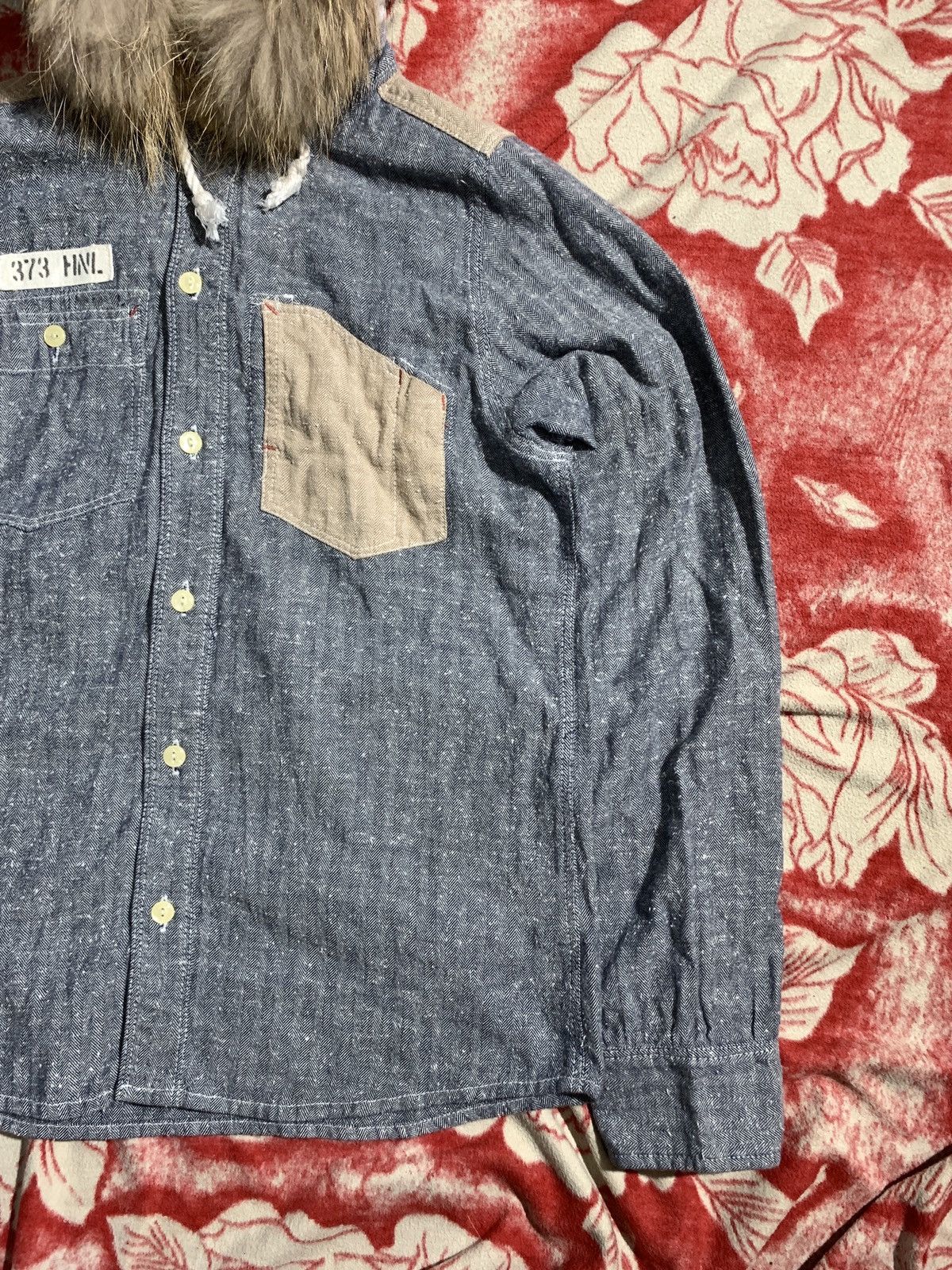 If Six Was Nine × Japanese Brand × Le Grande Bleu (L.G.B.) Japanese~ oldbetty's fur if six LGB style hoodie shirt Size US M / EU 48-50 / 2 - 2 Thumbnail