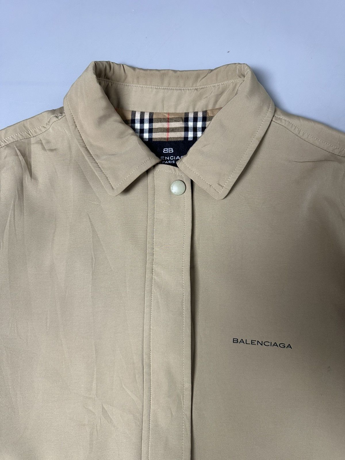 Other Vintage Balenciaga Nova Check Jacket Size US M / EU 48-50 / 2 - 3 Thumbnail