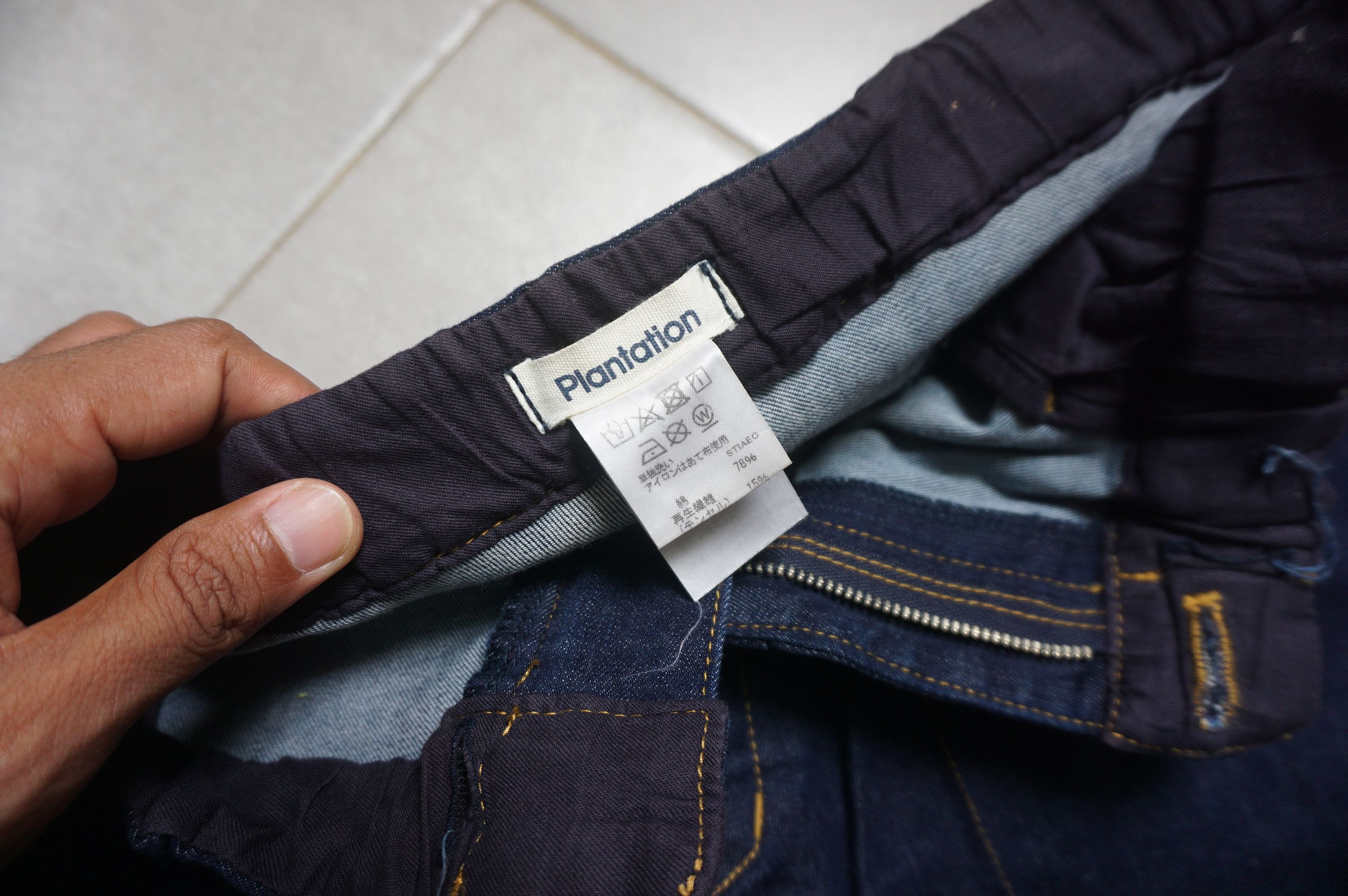 Issey Miyake Plantation by ISSEY MIYAKE indigo denim Size US 34 / EU 50 - 3 Thumbnail