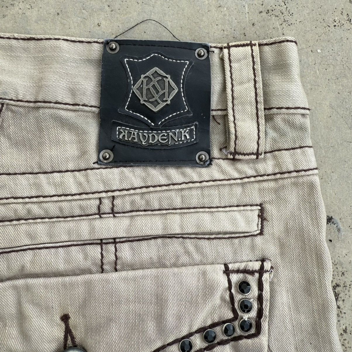 VINTAGE KAYDEN K FADED JEAN DENIM PANTS