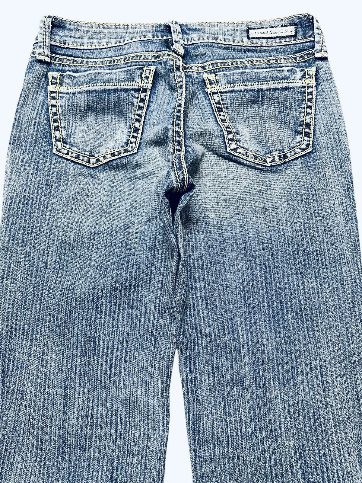 Vintage Vintage Distressed Nuve Faded Wash Flare Style Size US 28 / EU 44 - 6 Thumbnail